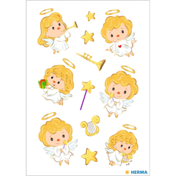 15627 Stickers Decor Angel Cho