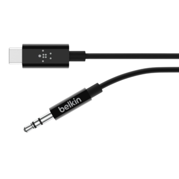 F7U079BT03BLK Kabel Usb-C  Till 3.5 Mm Audio