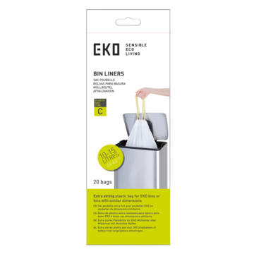 N33703016 Eco Bins Avfallspåse Knytband