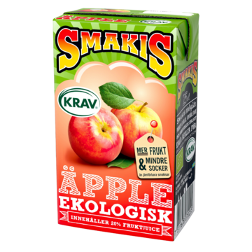 PVB2469827025 Smakis Äpple Eko 25cl