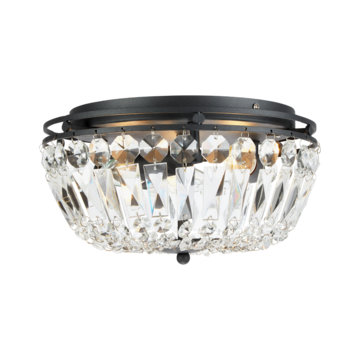 MS107587 Plafond Vasa 3L Svart/Brillian