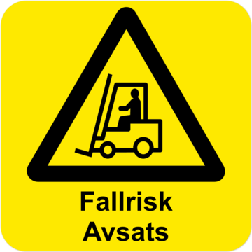 SKMX157 Golvdekal Fallrisk Avsats