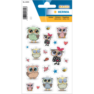 15694 Stickers Magic Owl & Fri