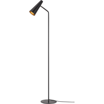 MS107900 Golvlampa Peak 1L Svart