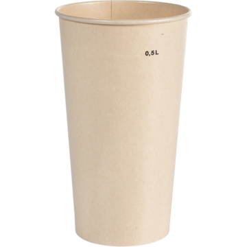 119192159 BAGASSE CUP BREEZE 0.5L*