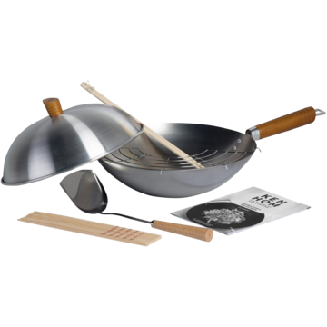 KH331103 Wok Set Classic Carbon Ø32cm