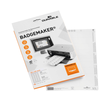 DU145102 Durable BadgeMaker® Etiketter