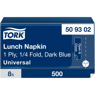 C06785Q0 NAPKIN 1-PLY DARK BLUE 33X32