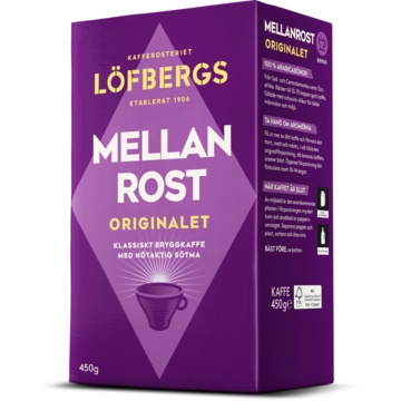 10104 Kaffe Mellanrost Malet 450g