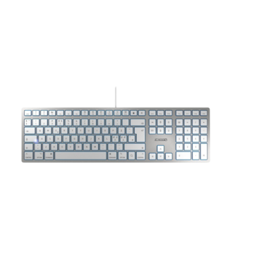 Cherry Kc 6000 Slim Keybord For Mac, Silver - Tingstad.com