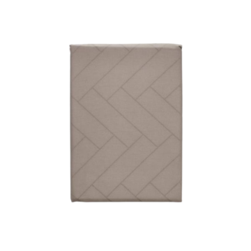 SDL114 Bordsduk Tiles Damast Taupe