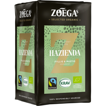 12281084 Kaffe Zoégas Hazienda VAC 450g