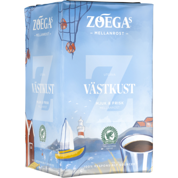 12300287 Kaffe Zoégas Västkust Vac 450g