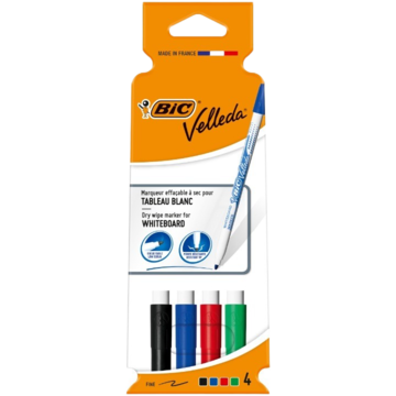 1199001724 Bic Velleda WB-penna 1721 4/et