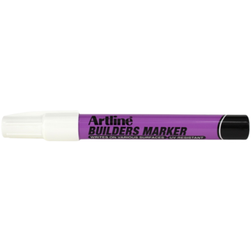 EKPRBDMWHITE Artline builders marker vit