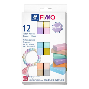 8023C123 Fimo® Soft set. 12 X ½ blok. P