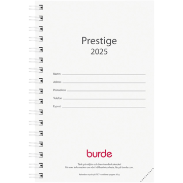 D3340 Kalender Refill Prestige 2025