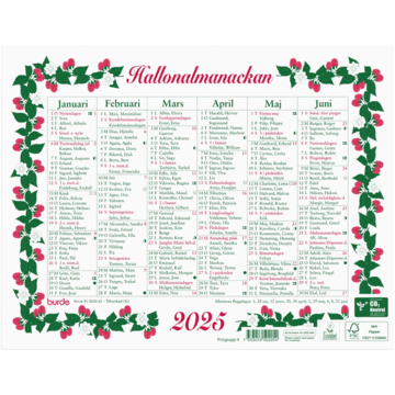 D5020 Lilla Hallonalmanackan 2025