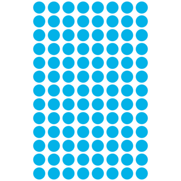 AN3011 Färgkodningsprickar Blå Ø8mm