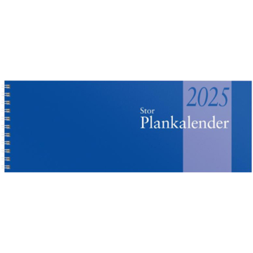 D1351 Stor Plankalender Spiral 2025