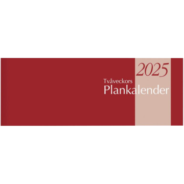 D1360 Plankalender 2v Häftad 2025