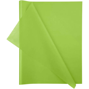 1970382 Silkespapper Lime 50x75cm