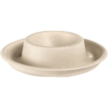 119205773 Äggkopp Bagasse Brun 89x21mm