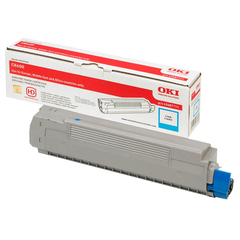 43487711 Toner Oki Cyan C8600/8800*