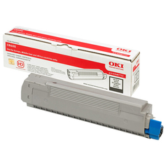 43487712 Toner Oki Bk C8600/8800*