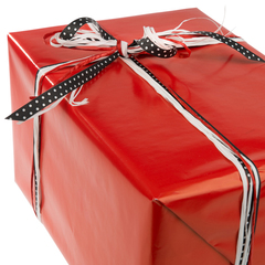 FP440210 Presentpapper Röd