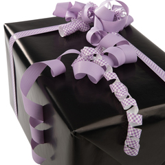 FP440211 Presentpapper Svart