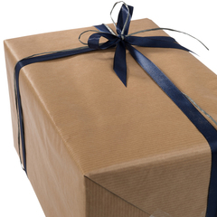 FP4404320 Presentpapper Brun Ribb