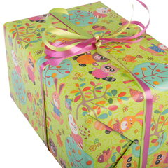 FP4406223 Presentpapper Happy Forest