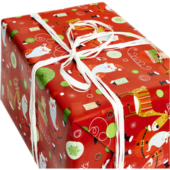 FP4406834 Julpapper Jolly X-mas Röd