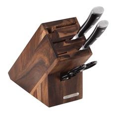 CO4870 Knivblock Continenta med 7 fack akaciaträ