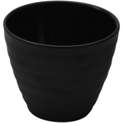 TB1552 Skål Dalebrook Räfflad Melamin Svart 350ml