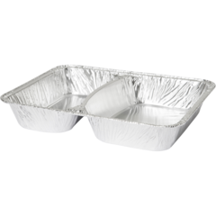 77727125 ALUMIINIVUOKA 2-LOK. 1140ML