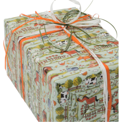 FP4406253 Presentpapper Farmers Grön