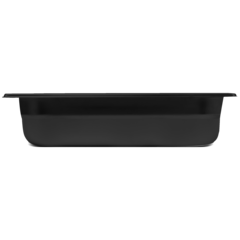 MX68267 Exxent GN 1/3-65 Black Plastic Container