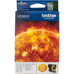 LC980Y Inkjet Brother DCP-145C Gul