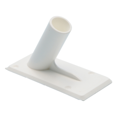 872875 Flagpole Bracket White