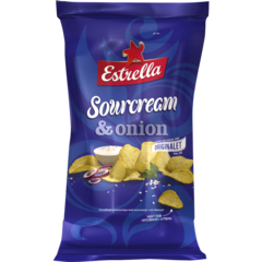 832303 Chips Sourcream & Onion Estrella 40g