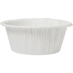 127914 Amerikansk muffinsform Vit 63x35mm