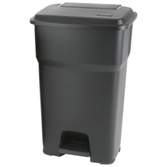 1376933 Avfallsbeh. Med Pedal 85L Sort