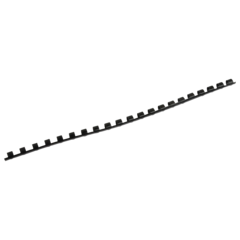 IB176500 Plastspiral Svart 8mm