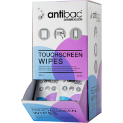 603026 Touchscreen Wipes Antibac95-P