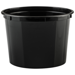 P25SV Microform Rund Sort 60cl