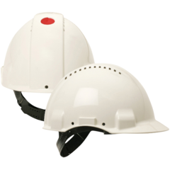 466129020 3M G3000N White Safety Helmet