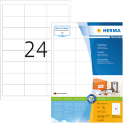 4008705046701 Etikett 66x33,8mm Herma