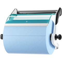 157652100 Vægholder Tork Turkis/hvid W1